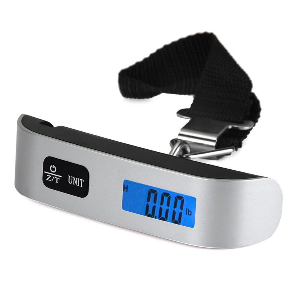 Affordable Hostweigh NS-14 LCD Mini Luggage Electronic Scale Thermometer 50kg Capacity Digital Weighing Device  