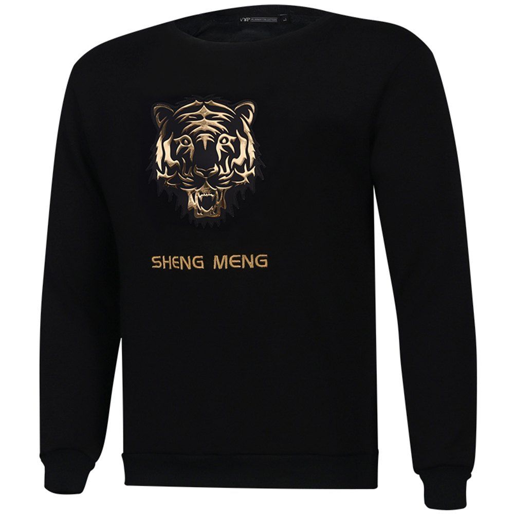 mango tiger head sweatshirt