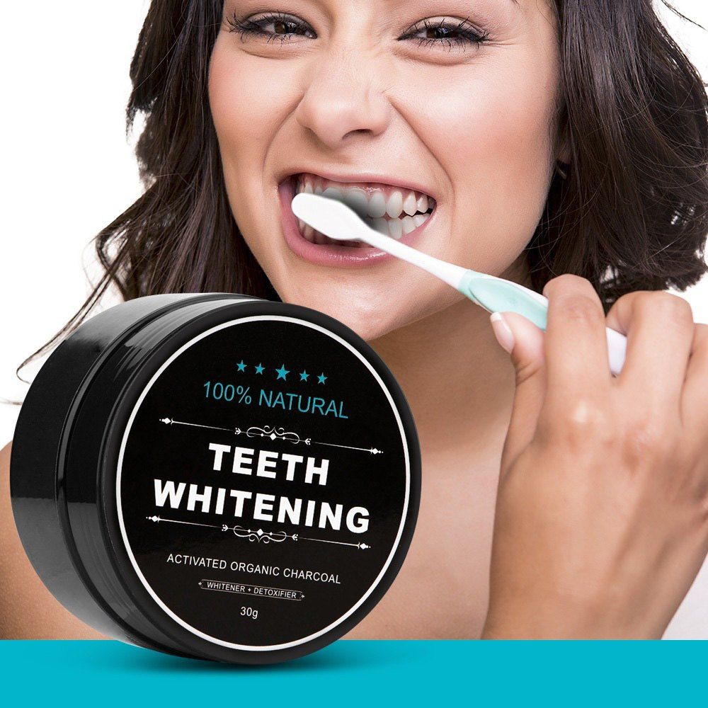 [42% OFF] Teeth Whitening Powder Activated Charcoal Stain Remover | Rosegal