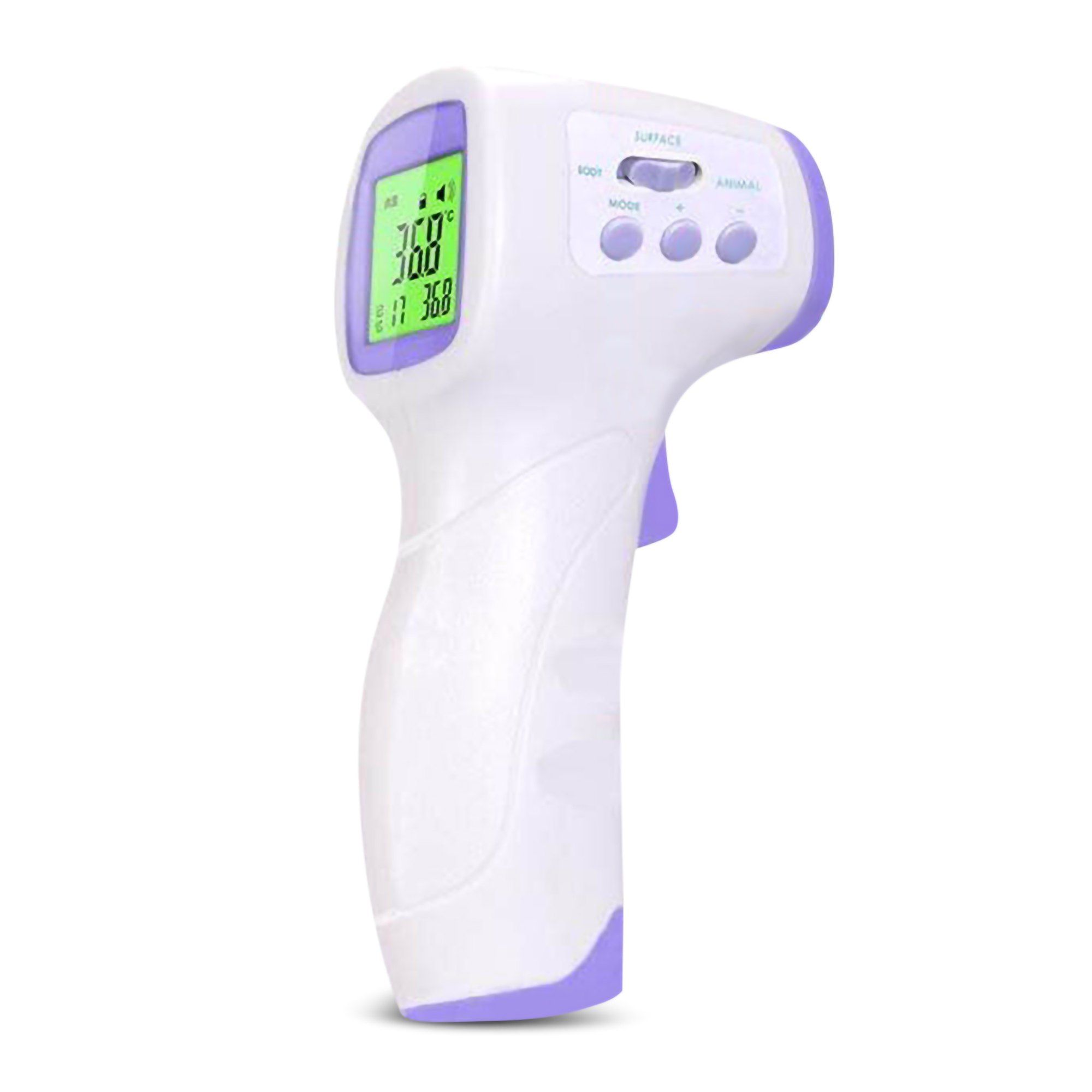 

Multifunctional Electronic Forehead Thermometer Body Water Milk Environment Temperature, White