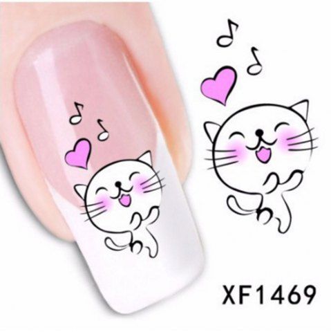 Discount Colorful Stylish Art Sticker Tips Decoration Manicure Nail Paste  