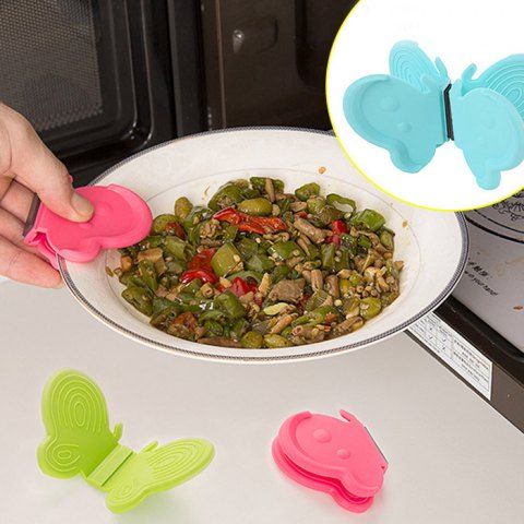Butterfly Shaped Silicone Magnets Cooking Plate Pot Clip Holders Heat Resistant Surface Protectors Online Butterfly Shaped Silicone Magnets Cooking Plate Pot Clip Holders Heat Resistant Surface Protectors