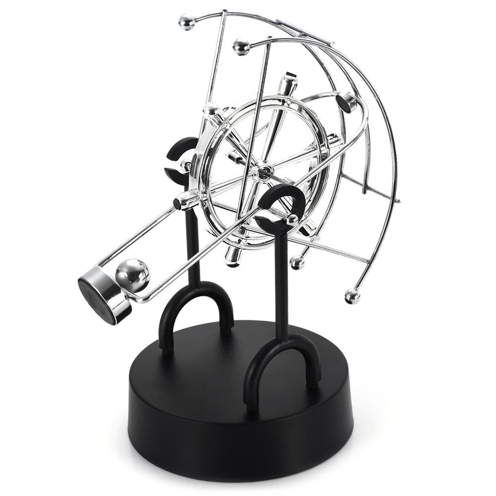 Luna black кинетическая настольная скульптура. Кинетическая скульптура модель. Маятник антистресс настольный. Настольный вечный двигатель. Деревянная кинетическая машина подпрыгивающий шарик.