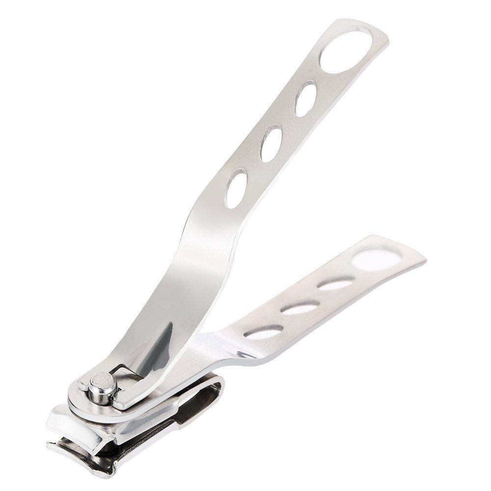 

Stainless Steel Trimmer Manicure Nail Art Toe Care Cuticle Clipper Cutter Tool, Silver