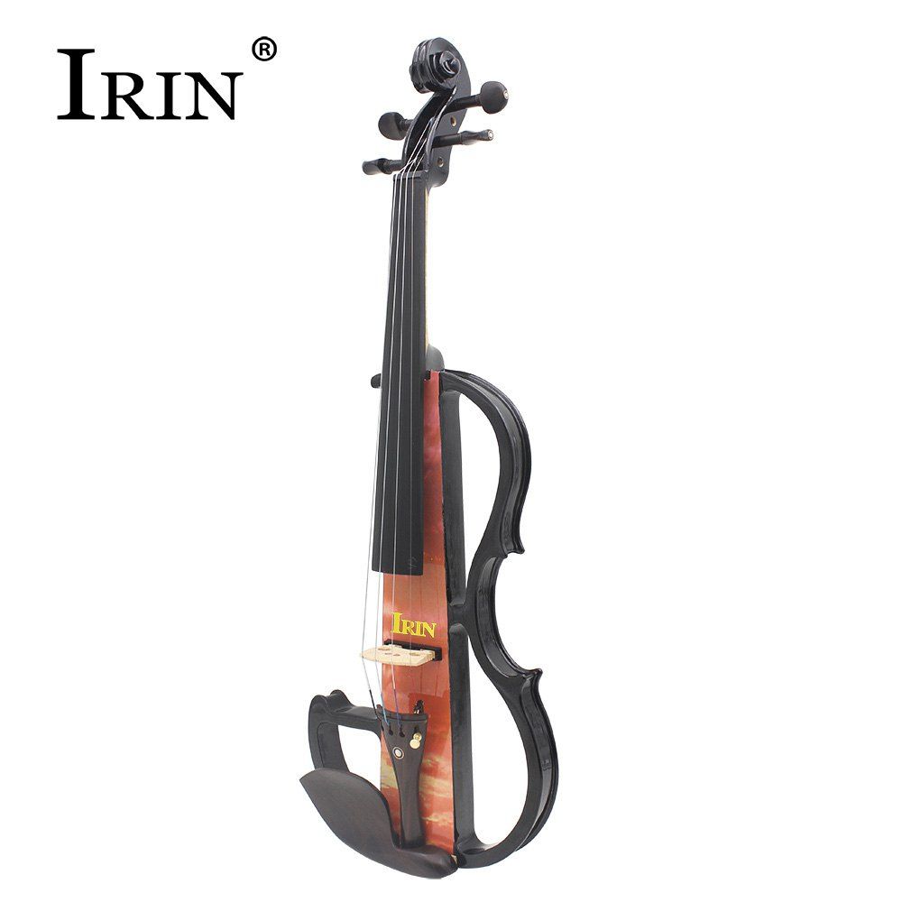IRIN AU 05 Professional 4 / 4 Electric Violin Musical Instrument For