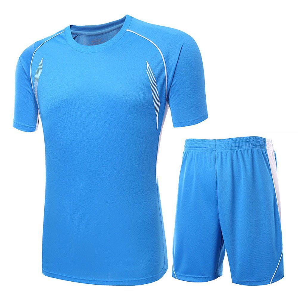 49 Off Men Sweat Absorbent Breathable Sports Suit T Shirt Shorts