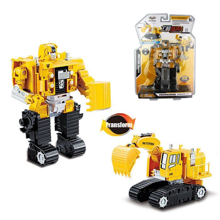 

Transform Warrior 3D Robot Car Building Block Puzzle, Colormix