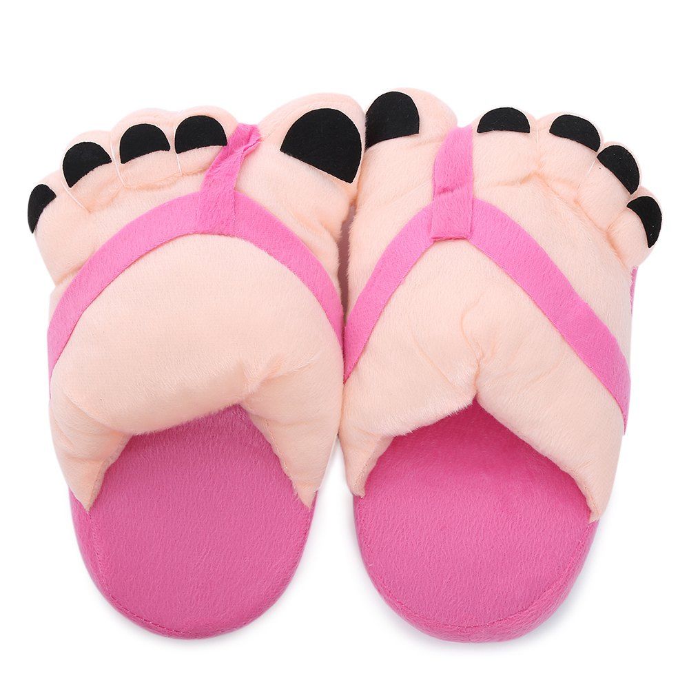 plush feet