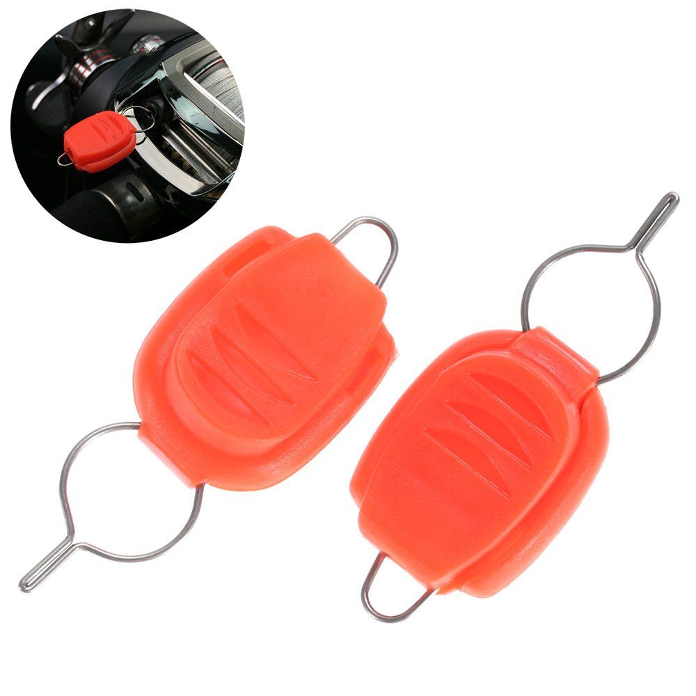 [71 OFF] 2pcs Fishing Line Stopper Holder For Baitcasting Reel Rosegal