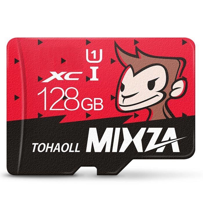 

MIXZA TOHAOLL SDXC Micro SD Card Monkey Year Limited Edition Memory Cards Storage Device, Colormix