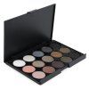 Natural 15 Colors Long Lasting Pearly Eyeshadow Palette -  
