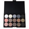 Natural 15 Colors Long Lasting Pearly Eyeshadow Palette -  