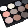 Natural 15 Colors Long Lasting Pearly Eyeshadow Palette -  