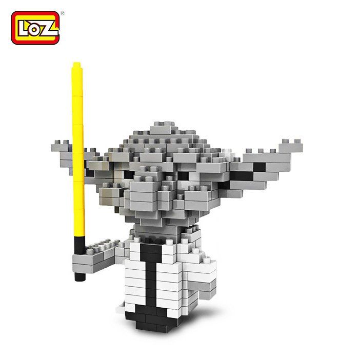 

LOZ 190 Pcs Building Block Educational Kid Toy M - 9336, Gray