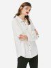 ZAN.STYLE Stand Up Collar Blouse -  