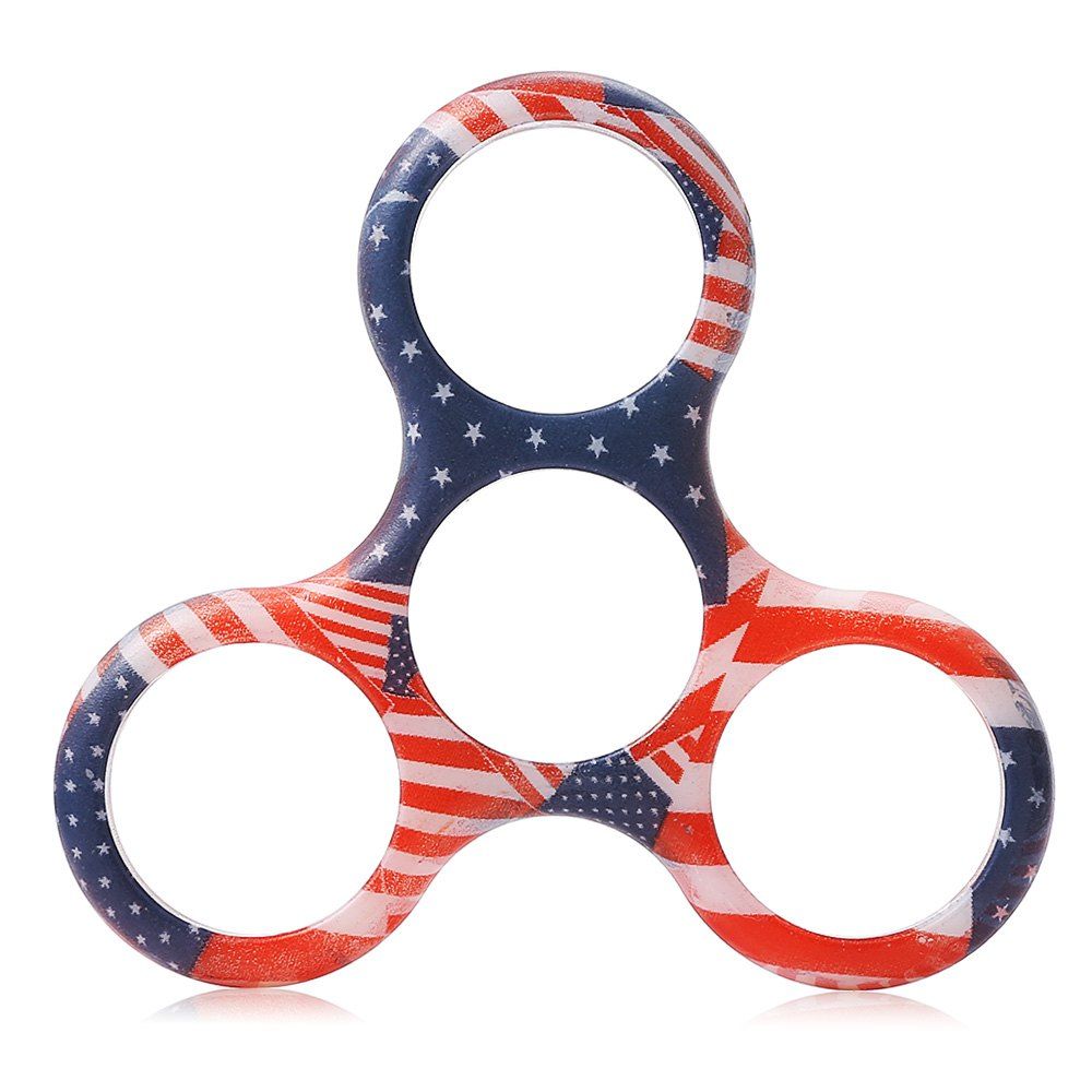 

Fashion Frame for Triangle Finger Gyro, Red