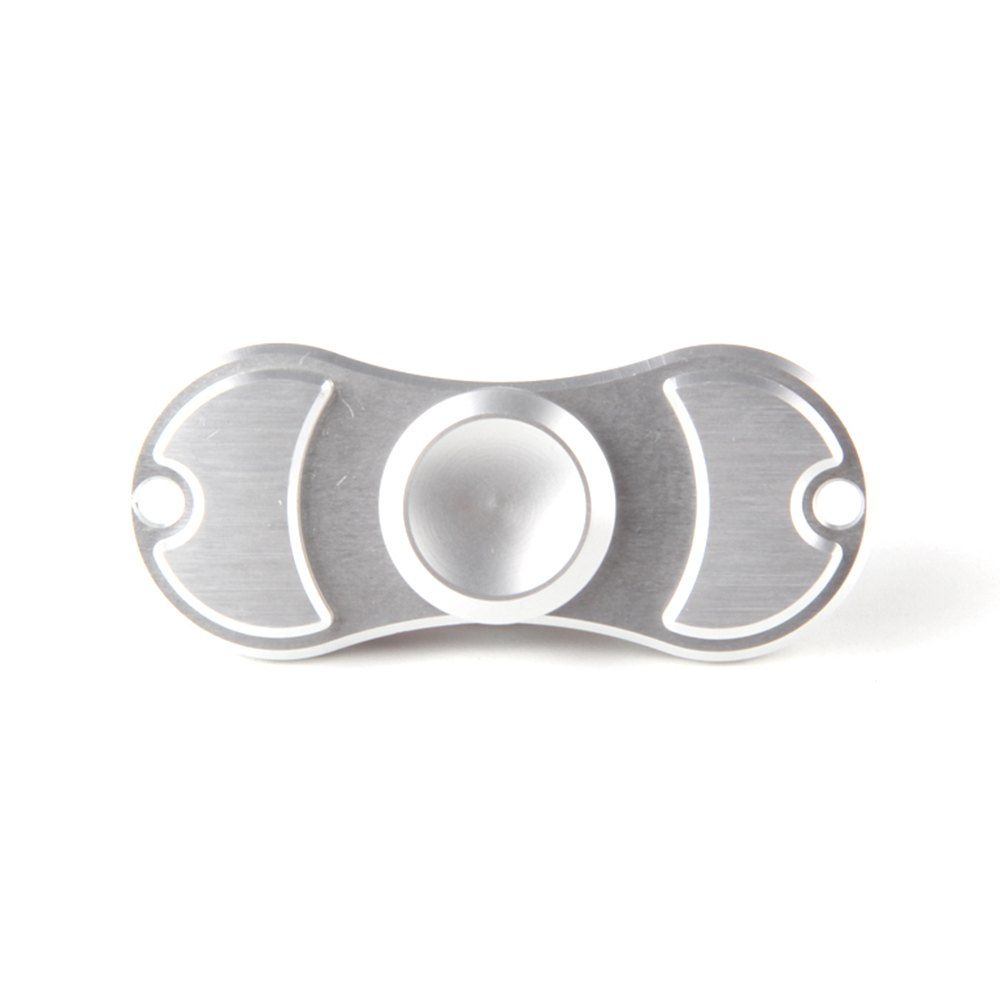 

Aluminum Alloy Bearing Gyro Style Stress Reliever Pressure Reducing Toy for Office Worker, Silver