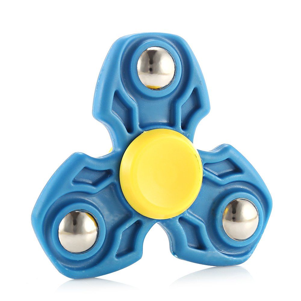 

ABS Durable Gyro Stress Reliever Pressure Reducing Toy for Office Worker, Blue