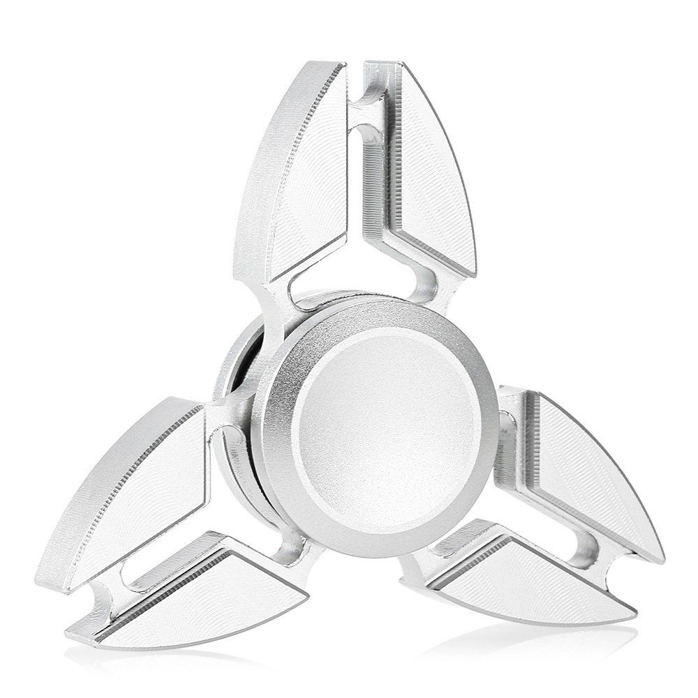 

Fashion Gyro Stress Reliever Pressure Reducing Toy for Office Worker, Silver