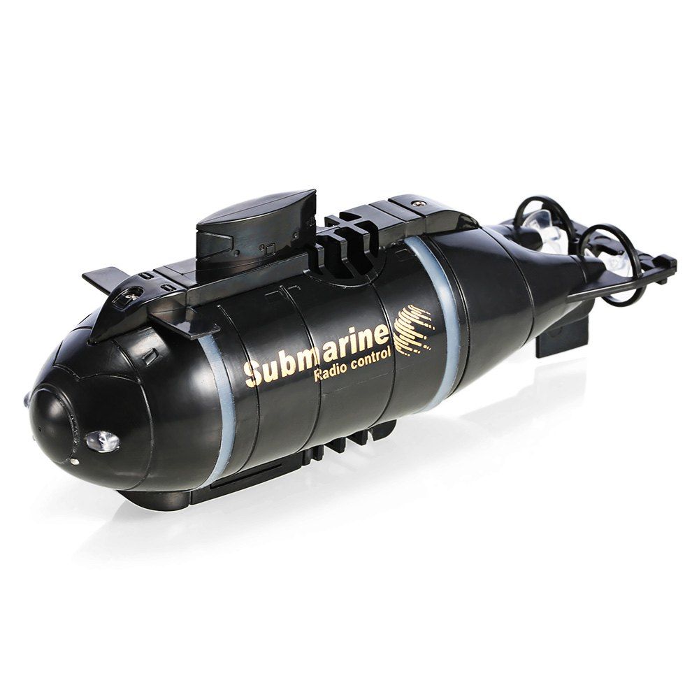 

AEOFUN 777 - 216 Wireless 40MHz Remote Control Mini Submarine Pigboat Model Toy, Black