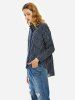 ZAN.STYLE Loose Fit Collar Blouse -  