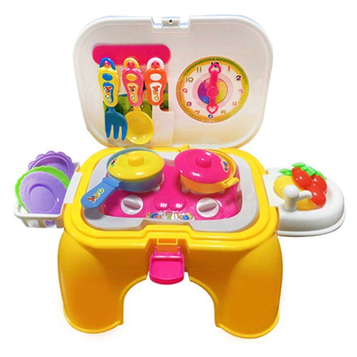 folding play kitchen