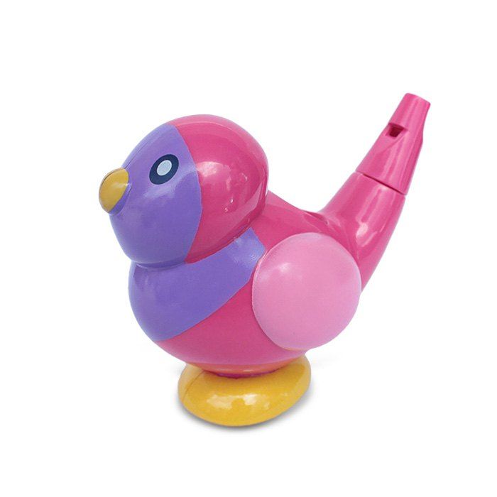 

Creative Bath Water Toy Colorful Bird Chirp Whistle, Colormix