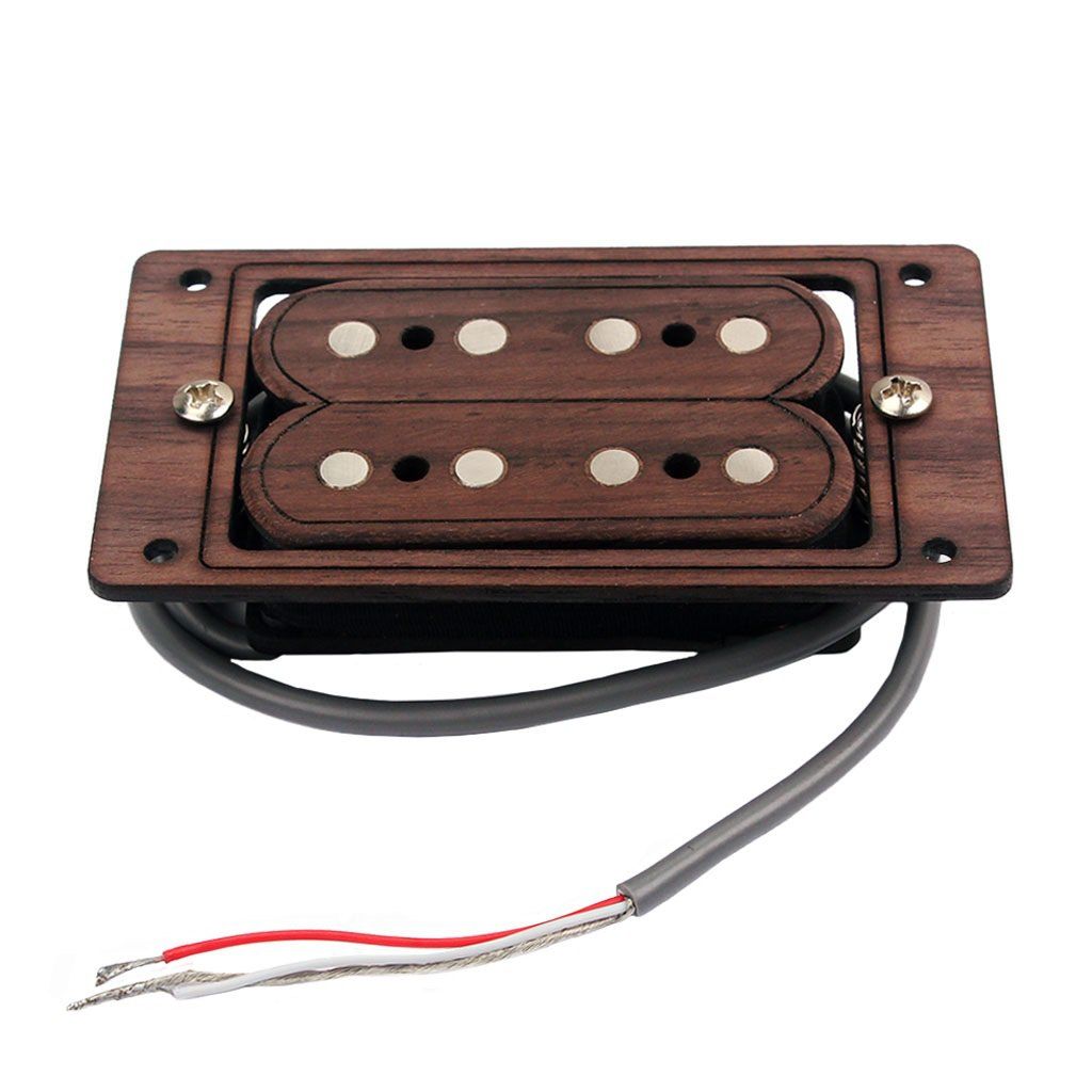 

4 Strings Humbucker Pickup for Cigar Box Guitar, Rosy brown