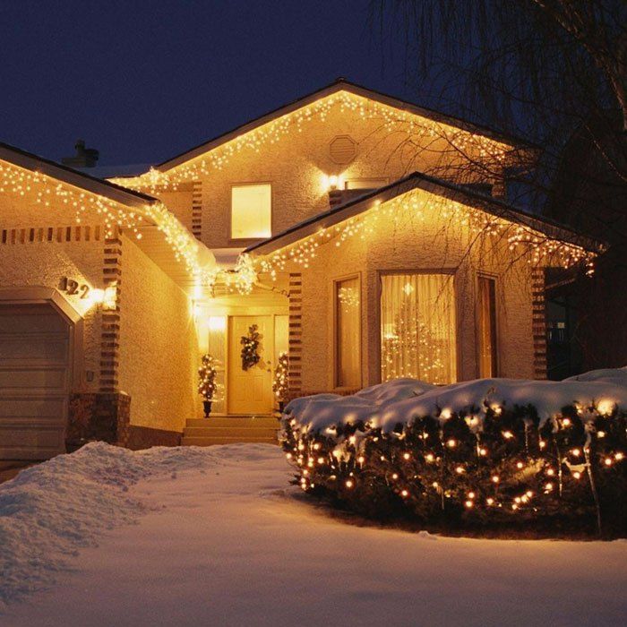 Warm White Light 110v Us Plug Kwb Led Lights Outdoor Chic Kwb Led Lights Outdoor Decoration 3 5m Droop Curtain Icicle String