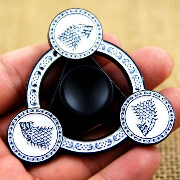 wolf fidget spinner