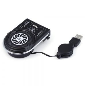 

YB - 738 Mini USB Flexible CPU Cooling Fan for Notebook / Laptop, Black