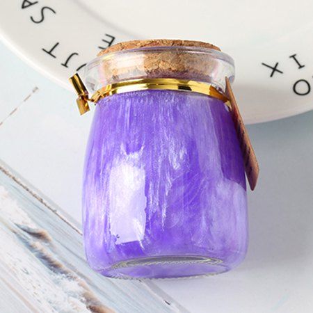 

DIY Crystal Mud Plasticine Bottled Intelligence Toy for Kids, Purple