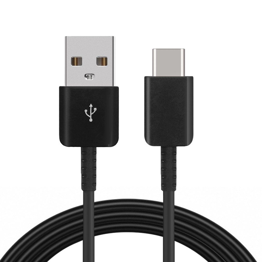 

Mini Smile Fast Speed 3.1 Type-C USB 2.0 Data Transfer Charging Cable 100CM, Black