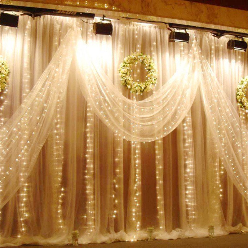 

3M x 3M 8-modes 304pcs-Lights String Warm White Decorative Light, Warm white light