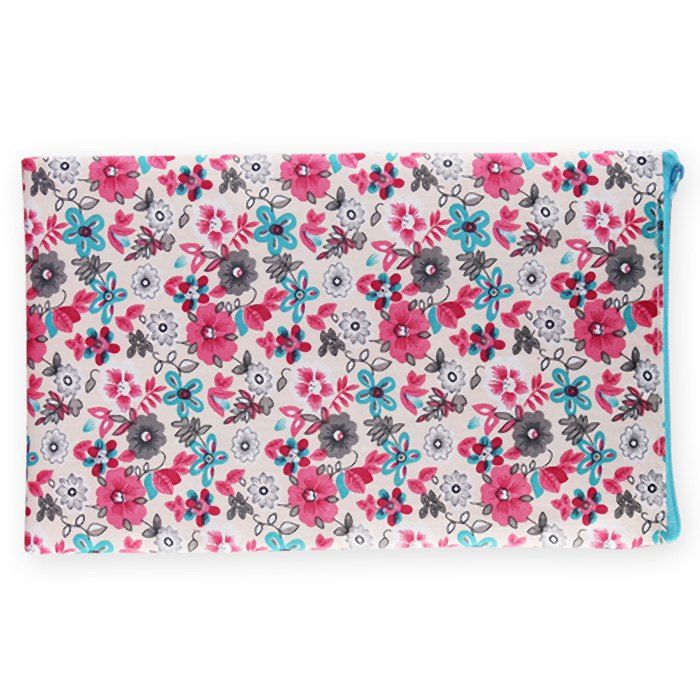 

MAANGE 5490 Floral Pastoral Style Makeup Brushes Bag for Cosmetic Storage, Multi-color