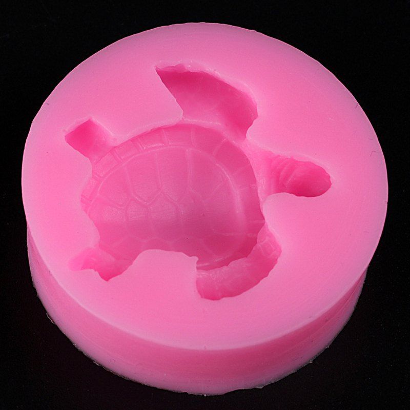 

Bake Ware Turtle Pattern Silicone Fondant Cake Mold, Pink