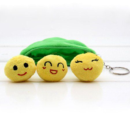 

Cute Pea Style Key Chain 10cm, Green