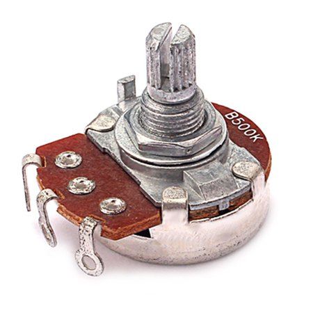 

B500K Guitar Parts Audio Potentiometer, Silver