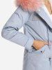 Fleece Lining Zipper Padded Coat -  