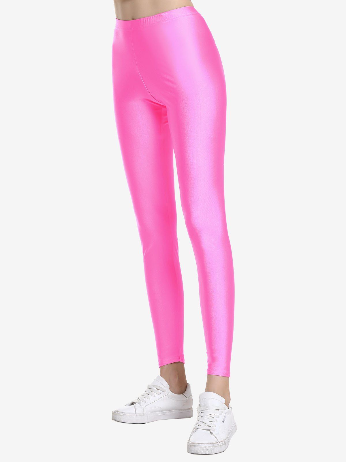 

ZAN.STYLE High Waist Leggings, Rose red
