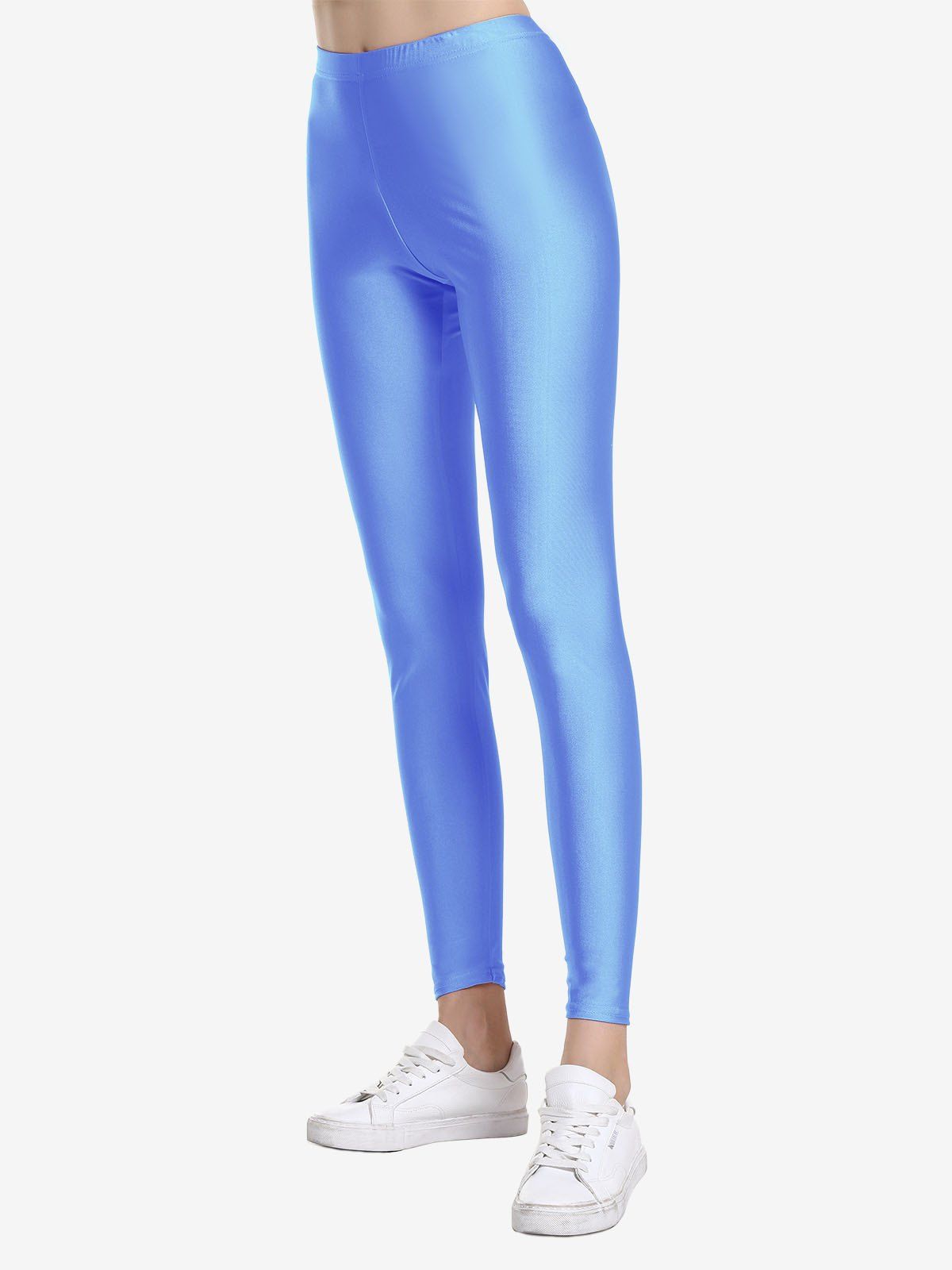 

ZAN.STYLE High Waist Leggings, Blue