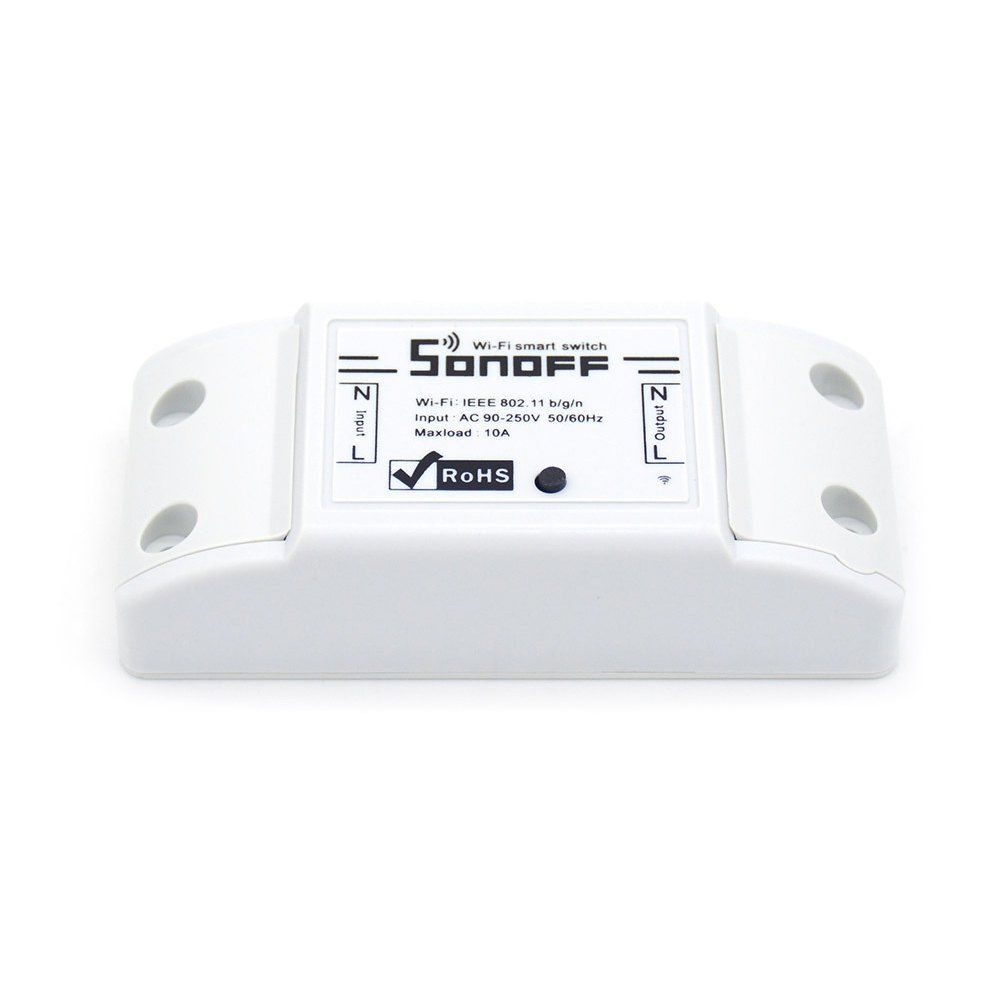 

SONOFF BASIC WiFi Wireless Smart Switch for DIY Home Safety, White