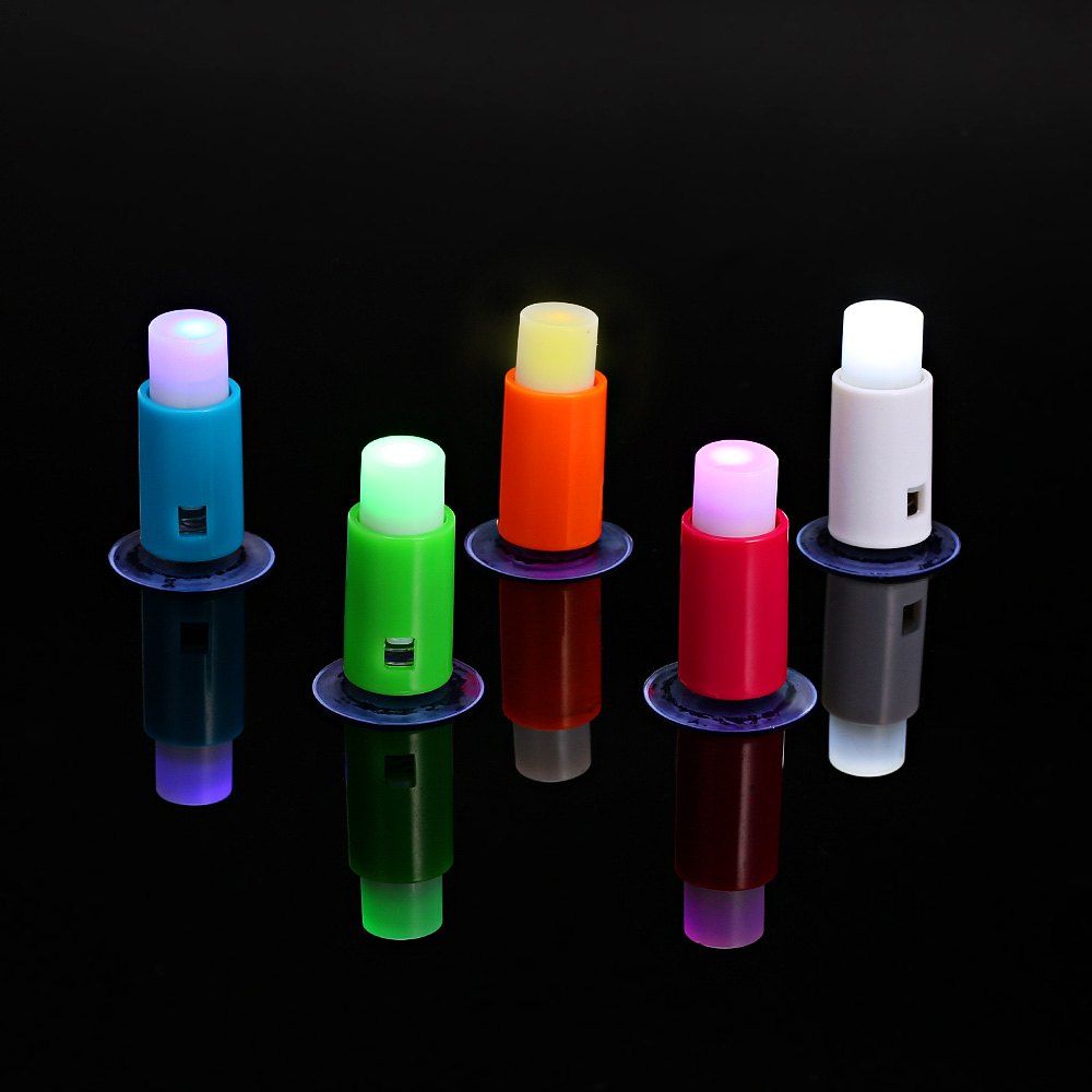 Affordable 5PCS Small Push Pin Light Multi-functional Colorful LED Sucker for Bulletin Board Refrigerator  