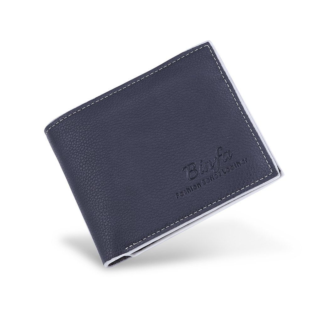 

Men Fashionable Short Wallet, Dark slate blue