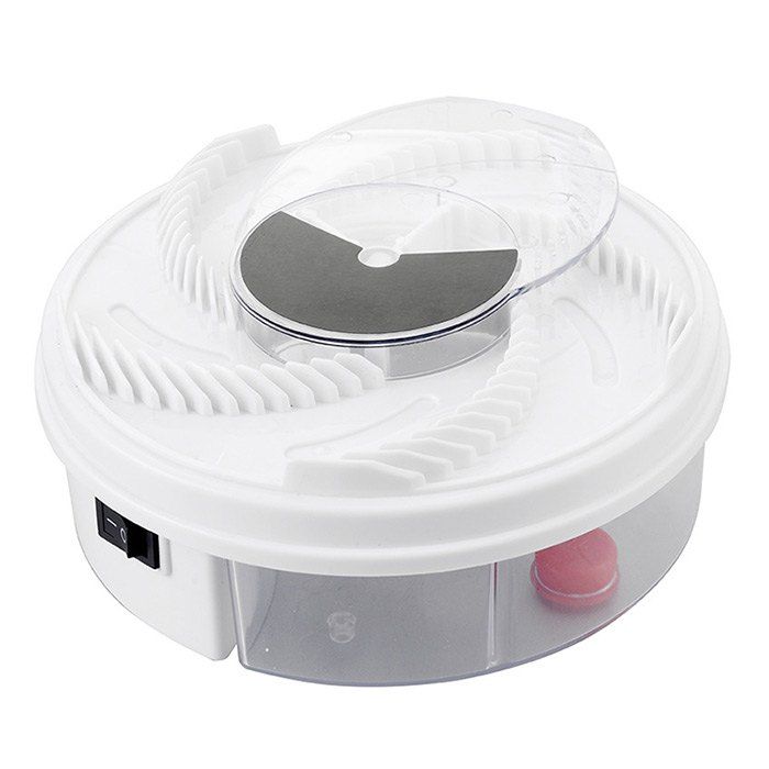 

gocomma New Fashion Electric Fly Trap Device with Trapping Food, White