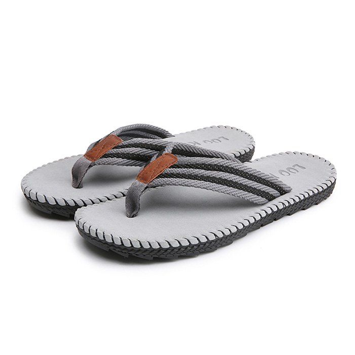 

Men Casual Outdoor Beach Breathable Slippers, Gray