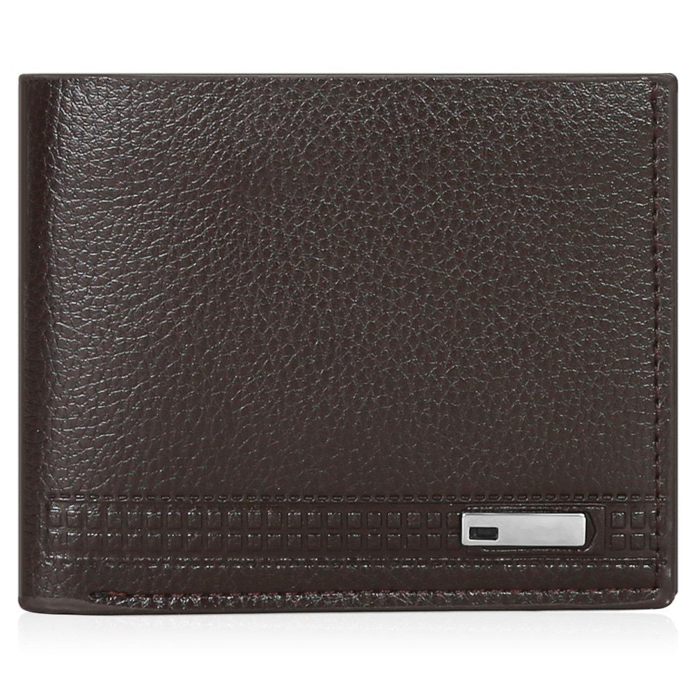 

Durable Fashionable Leather Wallet, Deep brown
