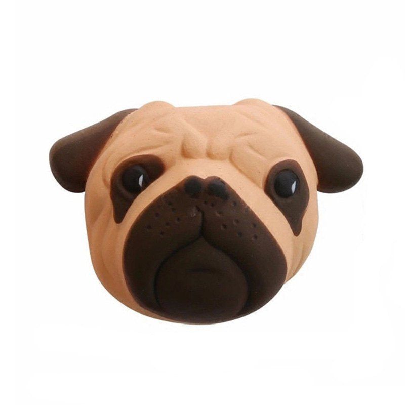 

Scented Jumbo Squishy Slow Rising Decompression Toys Pug Dog Stress Reliever, Multi-a