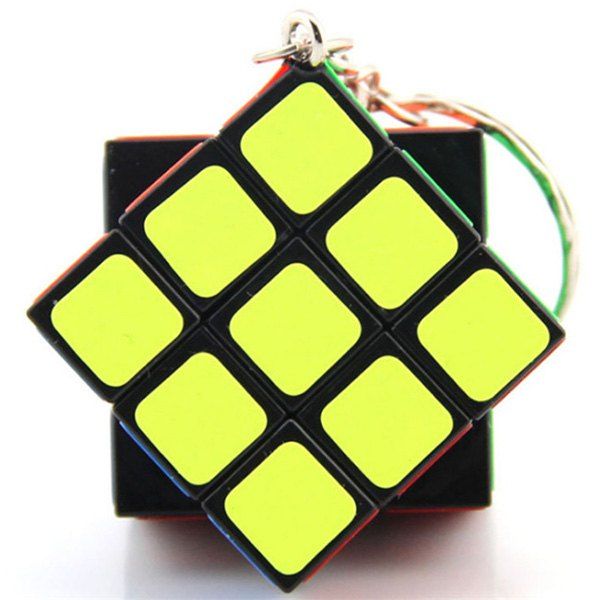 

Mini Finger Magic Cube key Chain, Multi