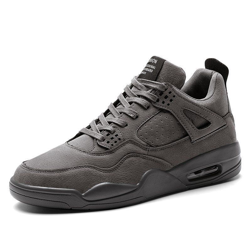 

Travel Breathable Men PU Casual Shoes, Battleship gray